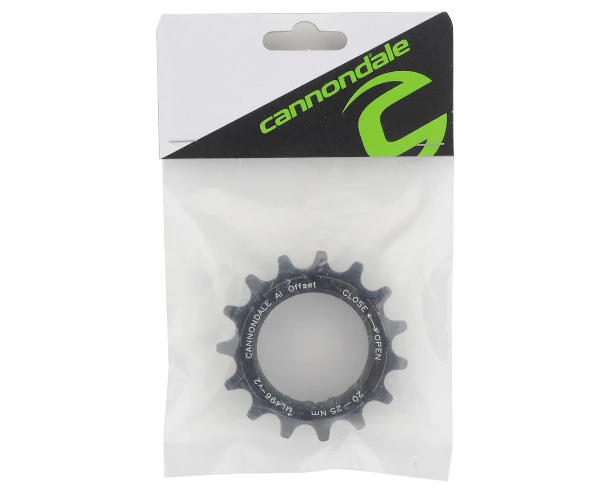 Cannondale Moterra Sprocket & Lockring (Black) (15T) - view 2